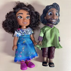 Disney Encanto Doll Set Toys Jakks Mirabel & Bruno 6” Toy Figures Set Lot Of 2